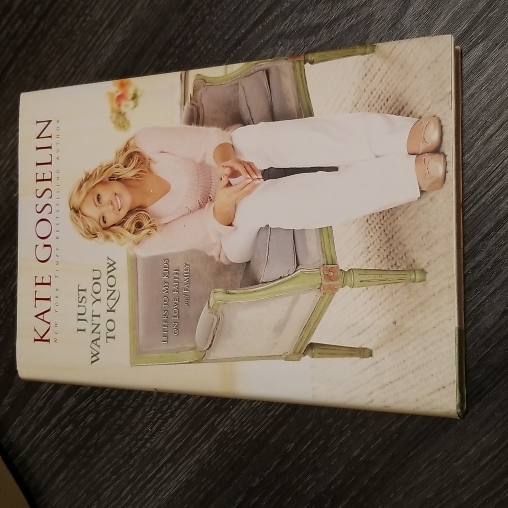 Hardcover Kate Gosselin I just want you to know book